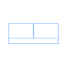 Furniture Headboard Stromsburg Panel Headboard Sketch Style Svg Vector, Free Vectors File